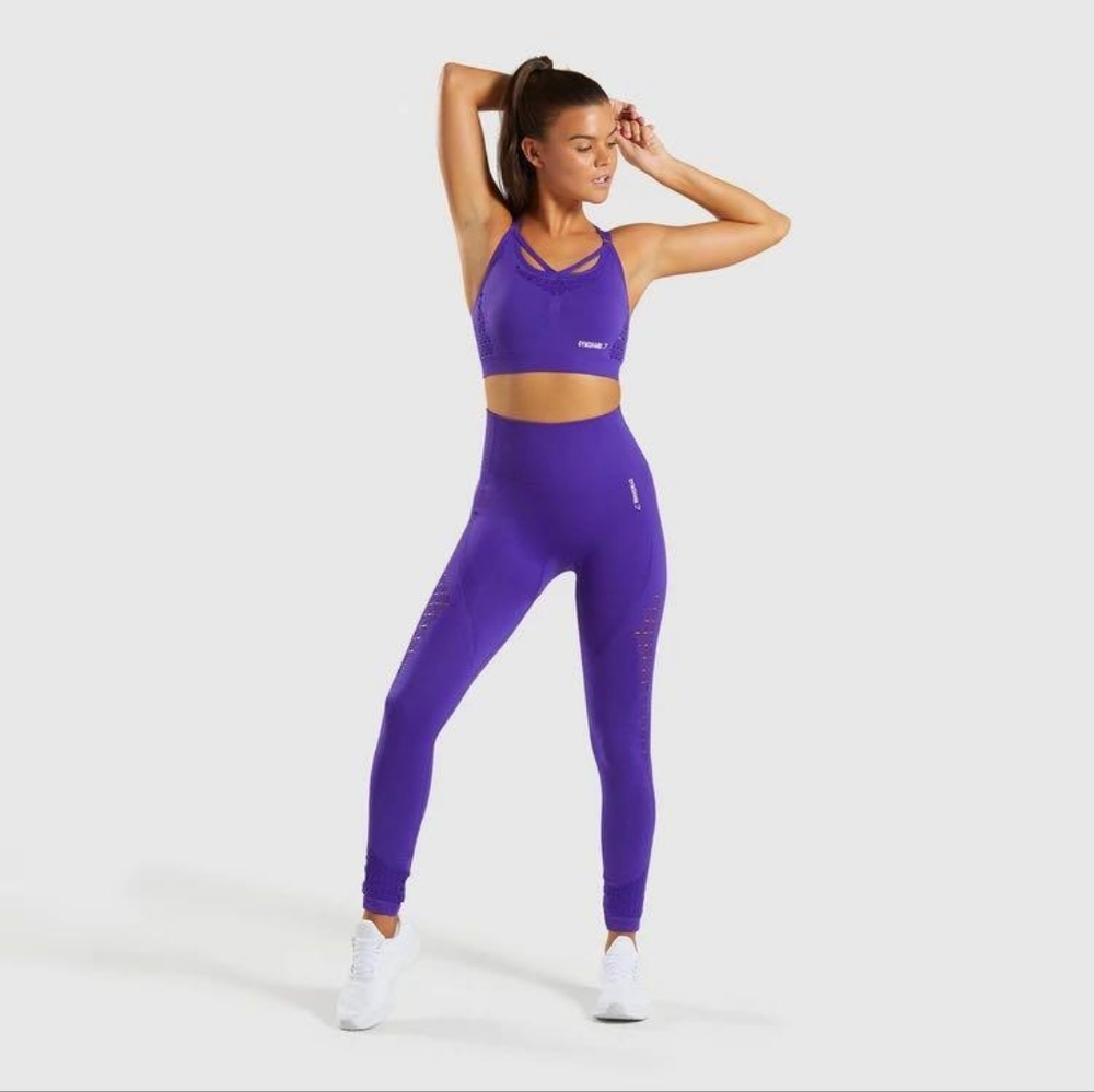Gym Shark Indigo Seamless Leggings